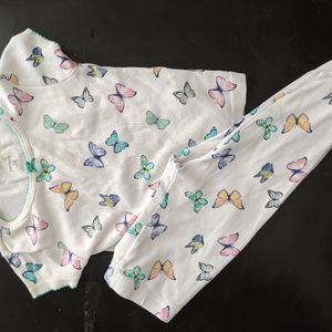 Cute butterfly pajamas